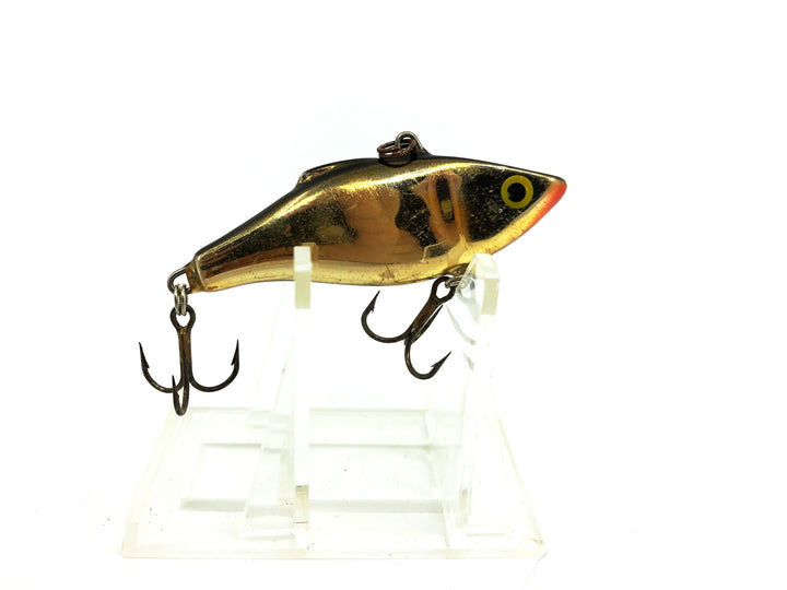 Rapala Rattlin' Rap RNR-7, Gold Chrome Black Back