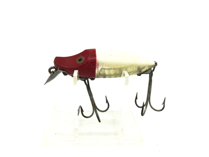 Heddon River Runt Spook Sinker 9110 RH Red Head White Body Color