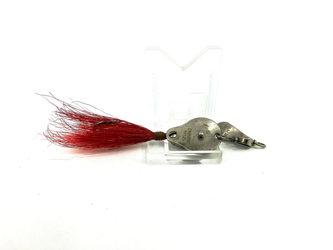 Al Foss Shimmy No.5, Red Bucktail Color