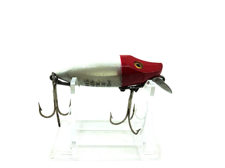 Heddon River Runt Spook Sinker 9110, RH Red Head White Body Color