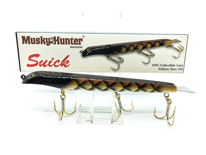 Musky Hunter 2002 Collectible Lure, Suick Thriller #219/500 Signed