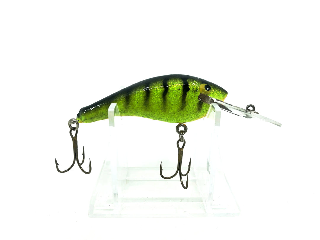 Strike King Flat Shad, Custom Shop Gel Coat Fire Tiger Color