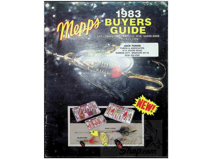 1983 Mepps Lures Buyers Guide (Catalog)