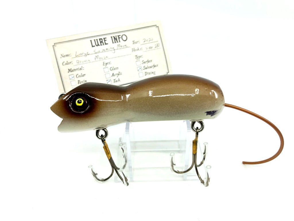 Chautauqua Large Swimming Mouse in Field Mouse Color 2020