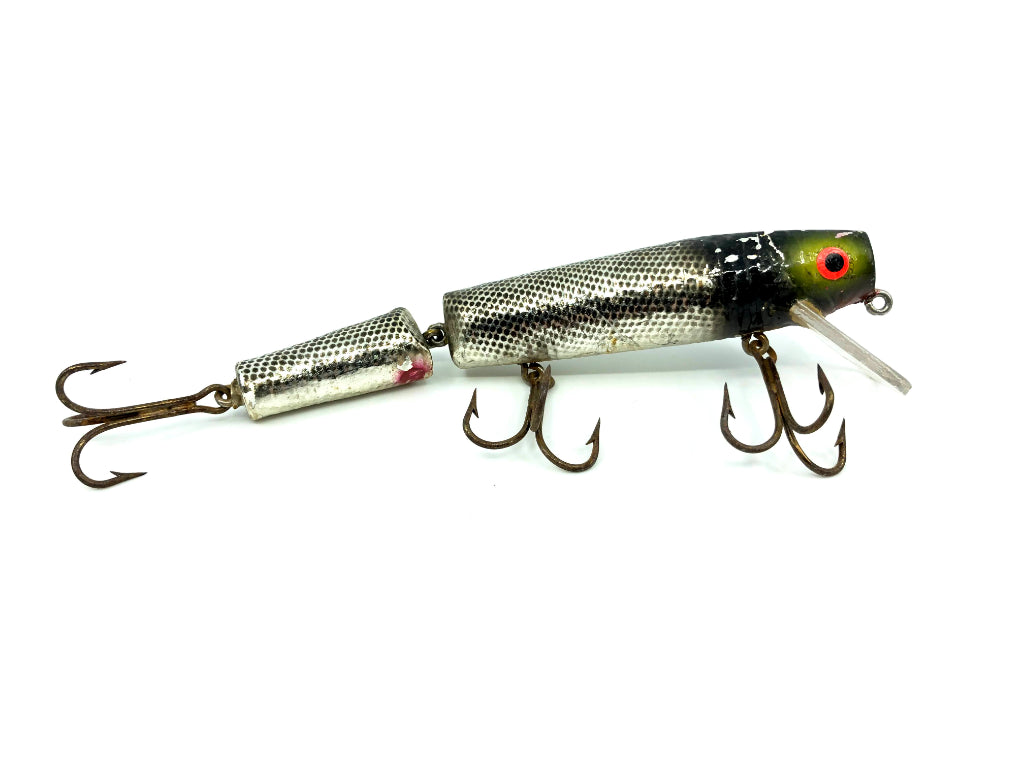 Wiley Jointed 6 1/2" Musky Killer in Silver Foil Color