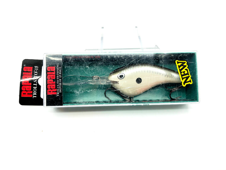 Rapala Trolls-To 15 TTS-15 PGS Pearl Grey Shiner Color New in Box Old Stock