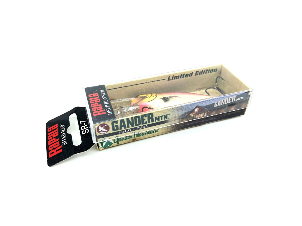 Rapala Shad Rap SR-7 Exclusive 45th Anniversary Limited Edition Gander Mountain Color New in Box Old Stock