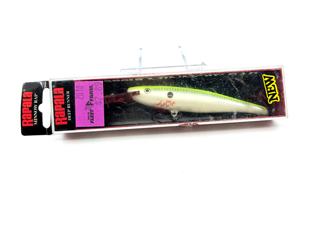 Rapala Minnow Rap MR-11 BCSD Bleeding Chartreuse Shad Color New in Box Old Stock