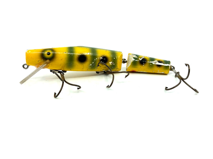 Wiley Jointed 6 1/2" Musky Killer in Yellow Green Perch Color