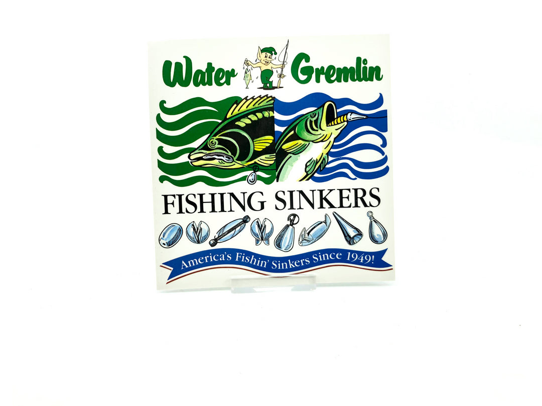 Water Gremlin Fishing Sinkers Sticker