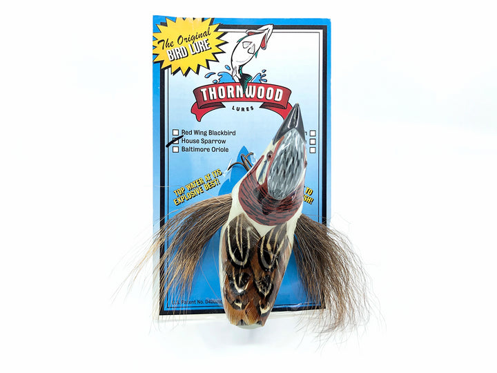 Thornwood Lures House Sparrow New on Card