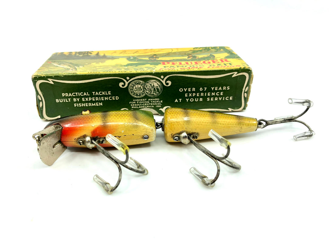 Pflueger Jointed Pal-O-Mine 9005 Natural Perch Scale Color with Box