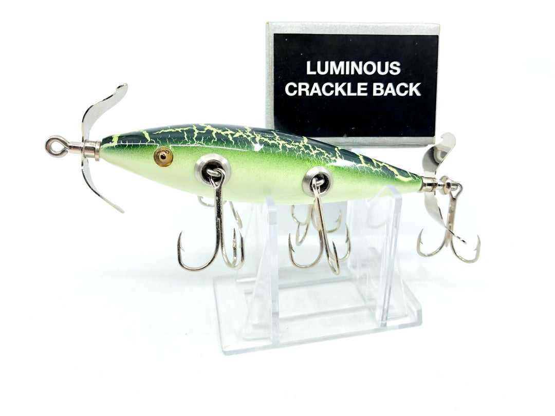 Little Sac Bait Company Meramec Minnow Luminous Crackle Back Color with Box