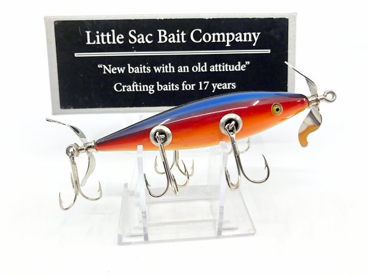 Little Sac Bait Company Meramec Minnow Blue Rainbow Color with Box 45/100