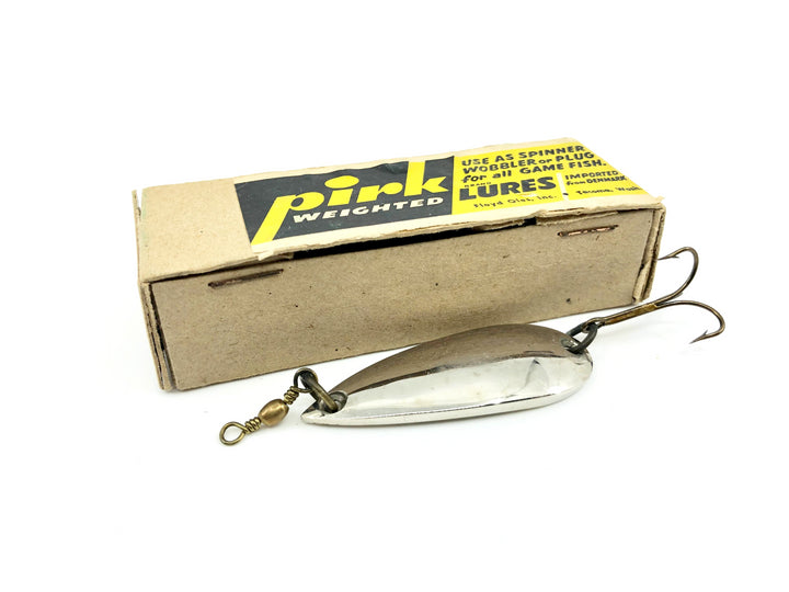 Pirk Weighted Spoon Triumf with Box Vintage Lure