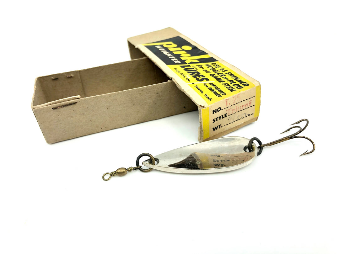 Pirk Weighted Spoon Triumf with Box Vintage Lure