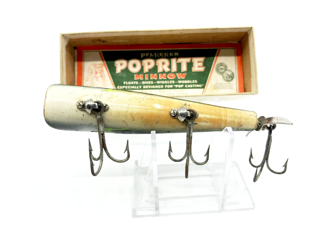 Pflueger Poprite Minnow in Meadow Frog Color with Box