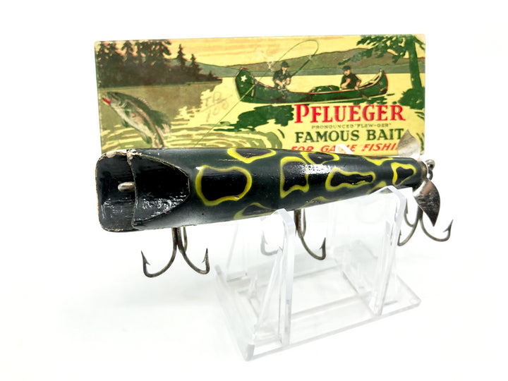 Pflueger Poprite Minnow in Meadow Frog Color with Box