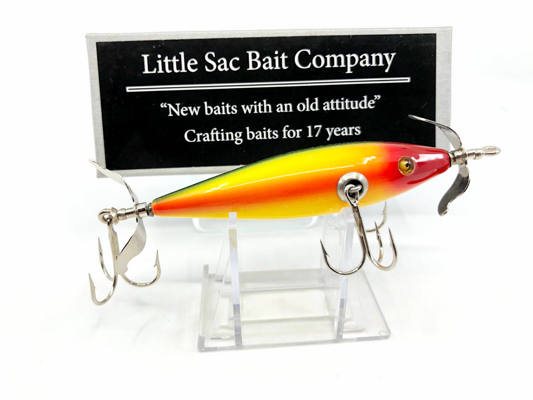 Little Sac Bait Company Musky Niangua Minnow Canary Color with Box 25/75