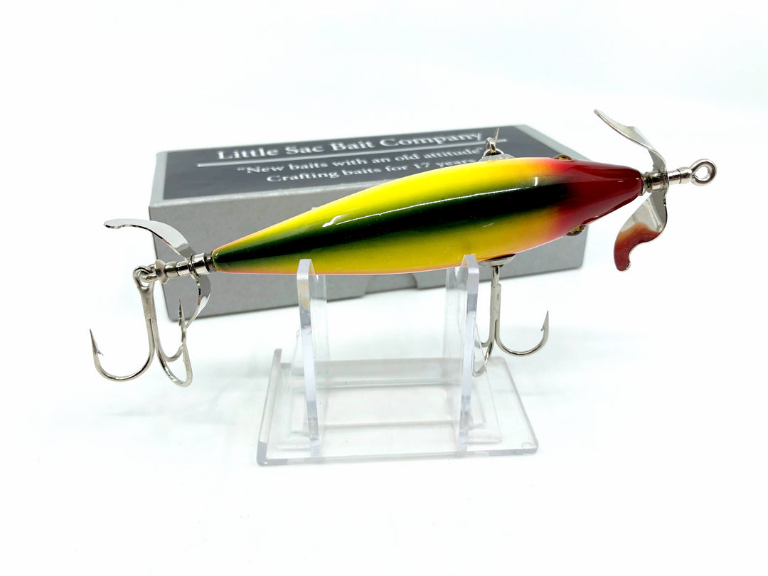 Little Sac Bait Company Musky Niangua Minnow Canary Color with Box 25/75