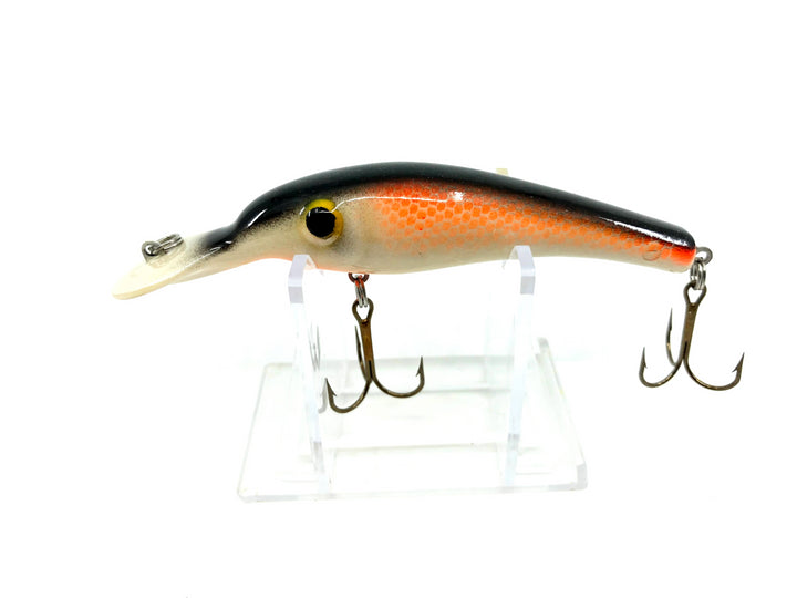 Lindy Shadling Baitfish Orange Scale Black Back Color