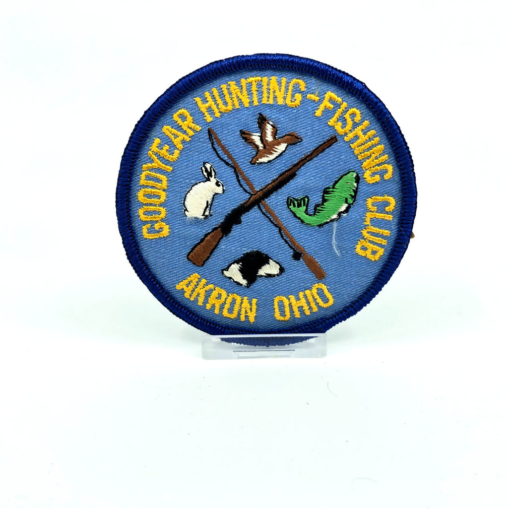 Goodyear Hunting-Fishing Club Akron Ohio Patch – My Bait Shop, LLC