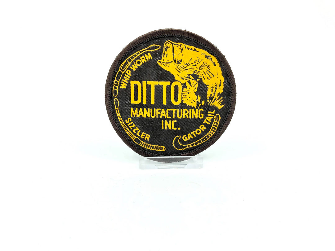 Ditto Manufacturing Whip Worm Sizzler Gator Tail Fishing Patch