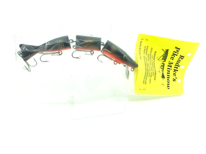 Radtke's Pike Triple Jointed Minnow #360 Crawdad Color New in Package Old Stock