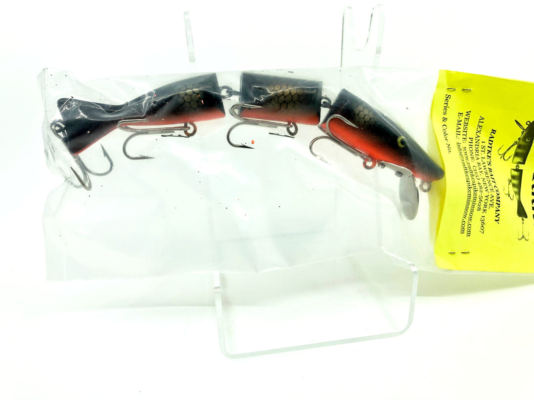 Radtke's Pike Triple Jointed Minnow #360 Crawdad Color New in Package Old Stock