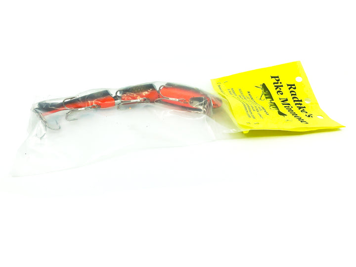 Radtke's Pike Triple Jointed Minnow #360 Crawdad Color New in Package Old Stock