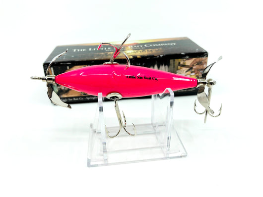 Little Sac Bait Company Niangua Minnow Pink / Black Back Hot Pink