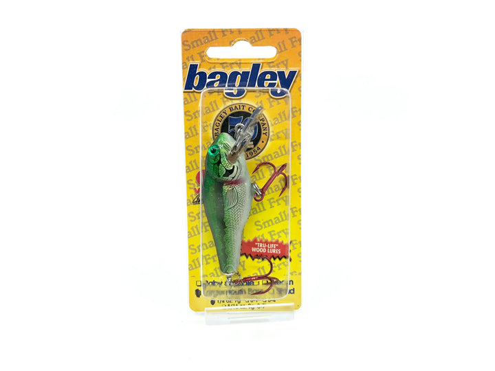 Bagley Small Bass 1F1-LB4H Baby Bass Color Variant New on Card Old Stock