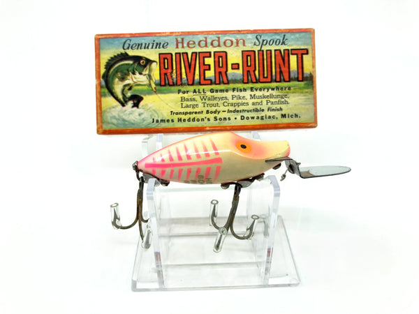 Heddon Go Deeper Midget River Runt D-9010-SR-XRW Spook Ray Red