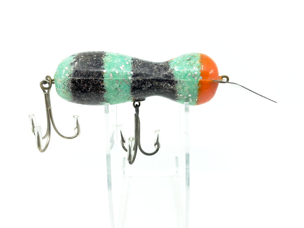 Len Hartman Musky Bug in Blue/Green and Black Color – My Bait Shop