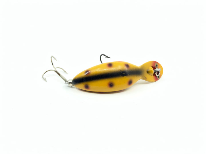 Heddon Tadpolly in SO Spotted Orange Color