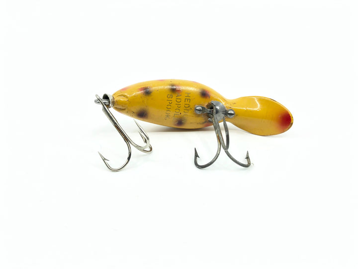 Heddon Tadpolly in SO Spotted Orange Color