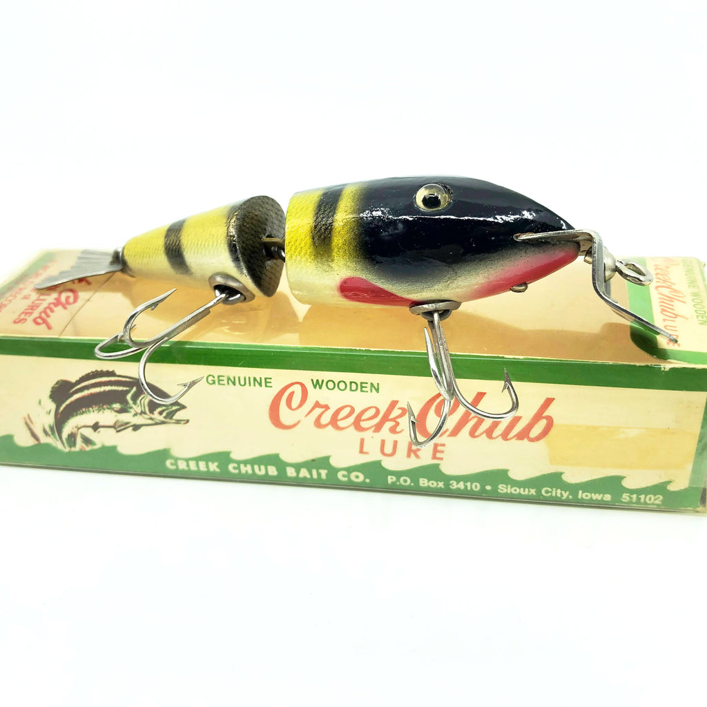 Vintage Creek Chub Wiggle Fish 2401 Perch PE Color with Box – My Bait Shop,  LLC