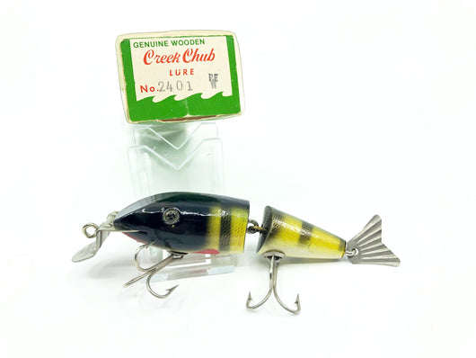 Vintage Creek Chub Wiggle Fish 2401 Perch PE Color with Box – My Bait ...