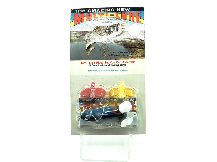 The Amazing Multi-Lure in Blue Dart Chub Color New on Card Novelty or Fish