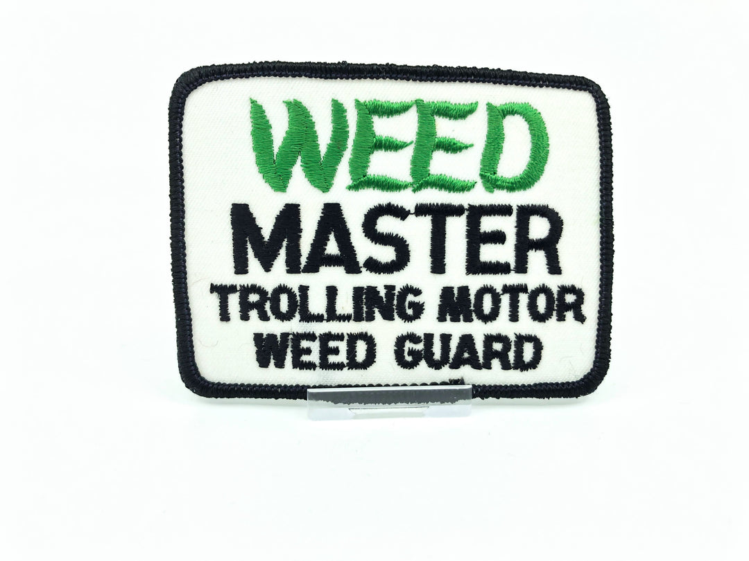 Weed Master Trolling Motor Weed Guard Vintage Patch