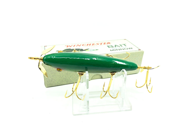 Winchester No. 2001 Green Scale Minnow in Box (Tackle Classics pre-Little Sac Bait)