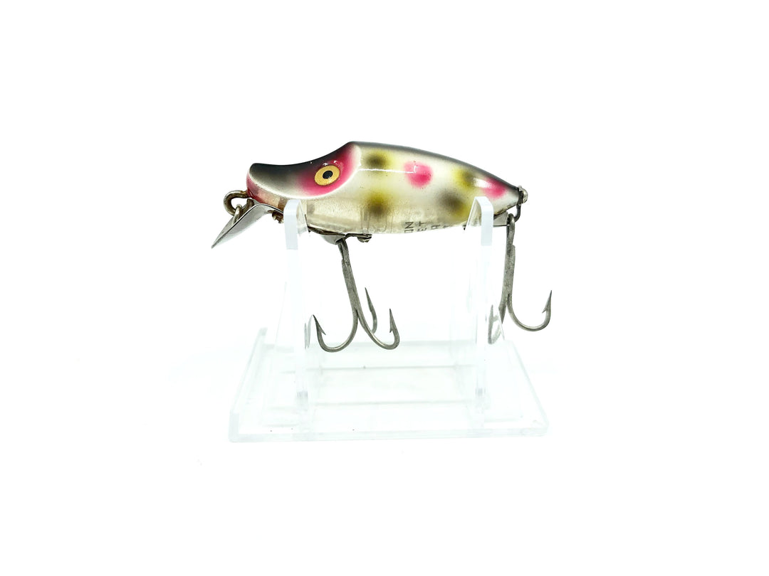 Heddon Midget River Runt OS / S Spotted (Strawberry) Color