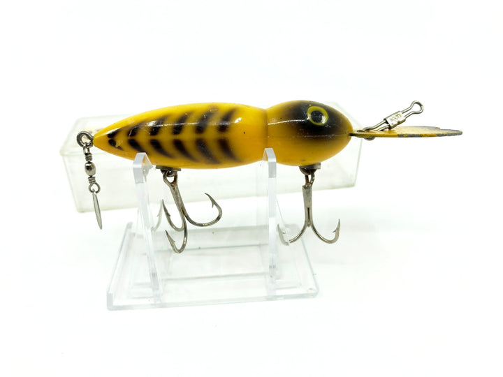 Whopper Stopper Hellbender Yellow with Black Ribs Color with Box