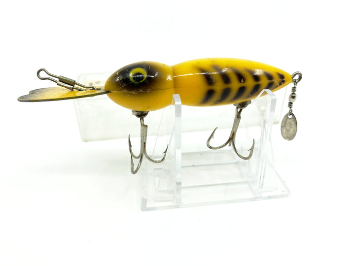 Whopper Stopper Hellbender Yellow with Black Ribs Color with Box