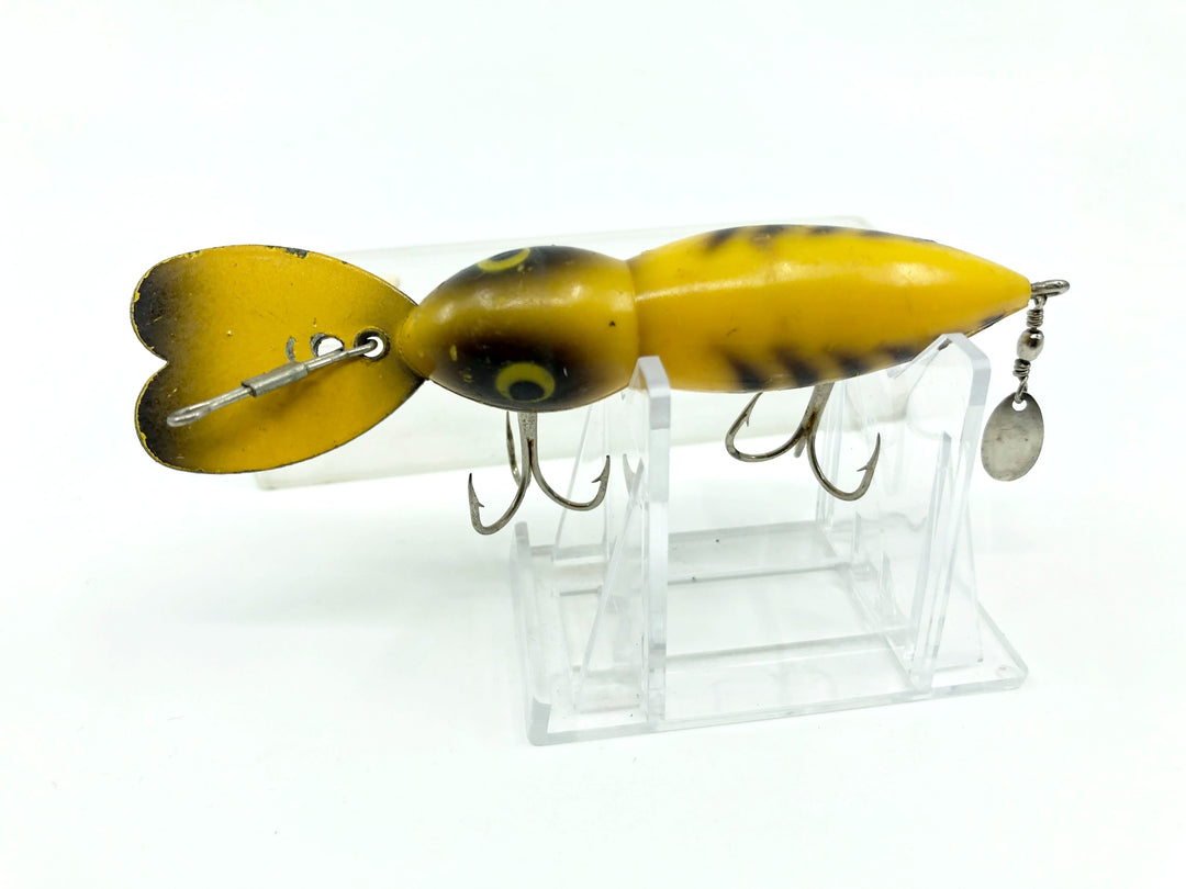 Whopper Stopper Hellbender Yellow with Black Ribs Color with Box