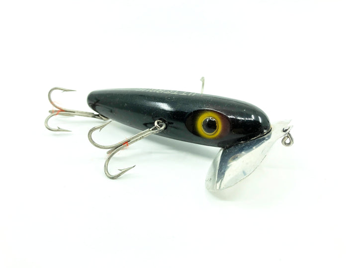 Arbogast 3-Hook Musky Jitterbug Black Color