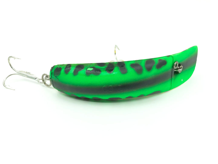 Helin T60 Flatfish Musky Lure Firetiger Color