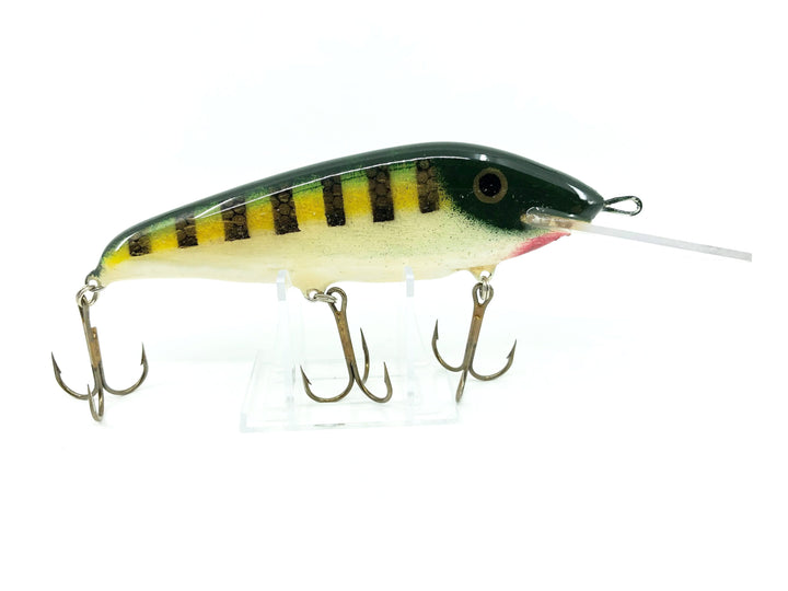 Crane 606 Musky Lure Perch White Belly Color