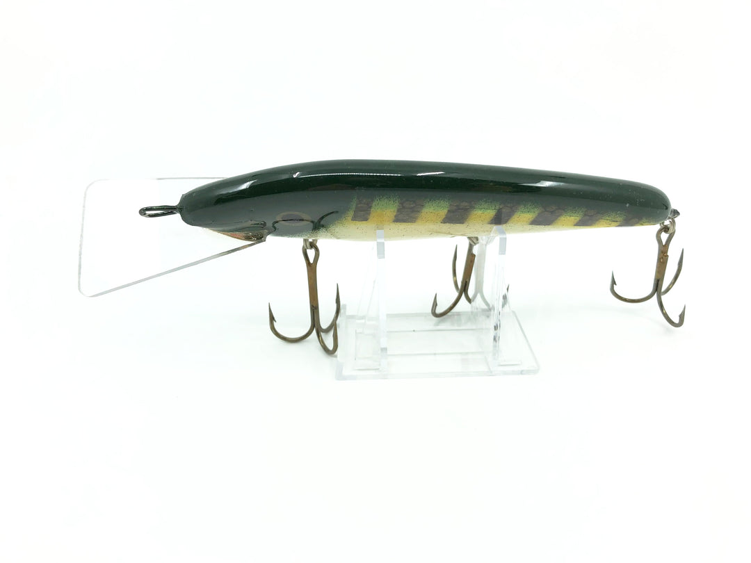 Crane 606 Musky Lure Perch White Belly Color