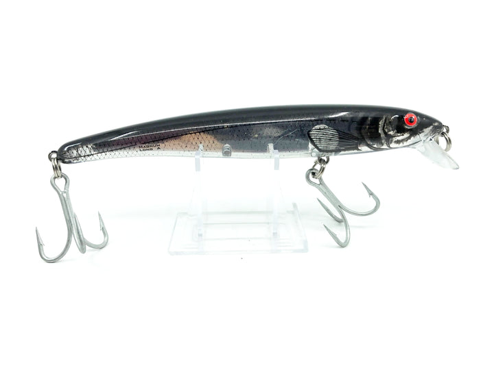 Bomber Magnum Long A - 17A Clear Black Minnow Color